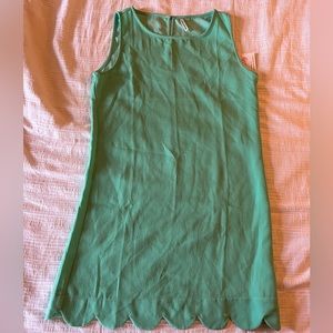 Pink Lily Boutique Mint Bright Sunbeam Scalloped Dress - Size M